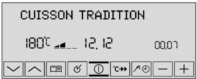 CUISSON TRADITION 180°C 12.12 00.07
