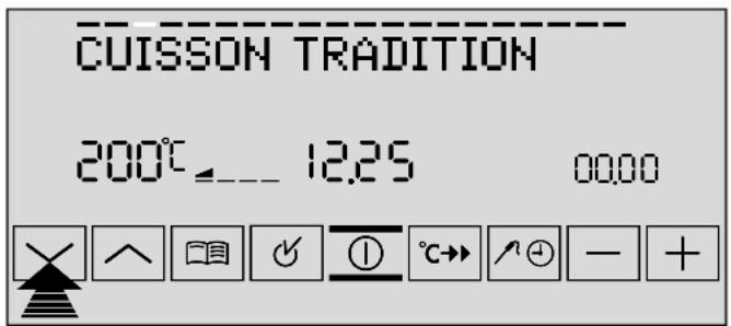 CUISSON TRADITION 200°C 12.25 00:00