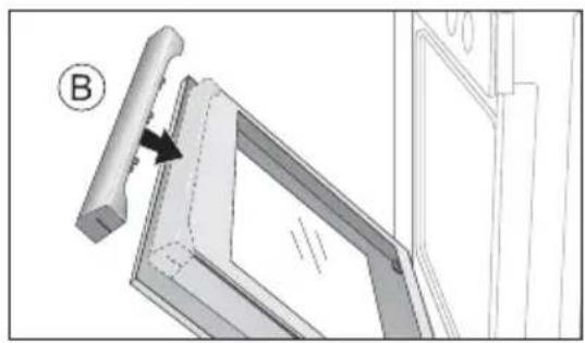 AEG E3151-5 - Montage des vitres de la porte - 3