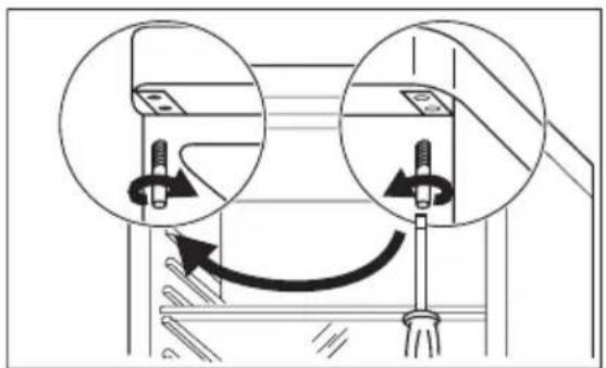 AEG AGN2451 - Door reversibility - 3