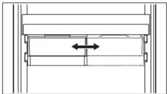 AEG AIK3021R - Positioning the sliding box - 1