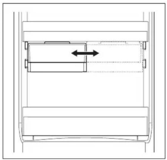 AEG AIK2801R - Posizionamento della scatola scorrevole - 1