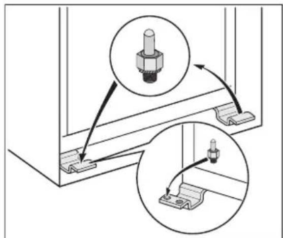 AEG AIK2801R - Door reversibility - 3