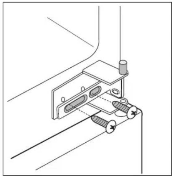 AEG AIK2801R - Reversibilité de la porte - 2