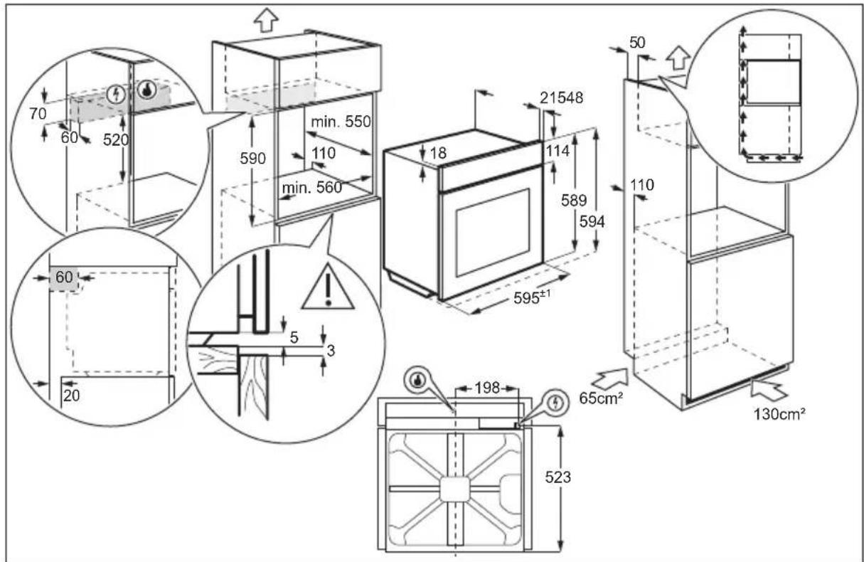 AEG BGB211011M - Building In - 2