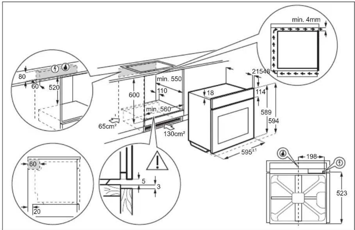 AEG BGB211011M - Encastrement - 1