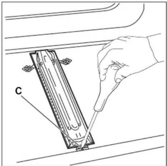 AEG BGB211011M - Oven injector replacement - 2