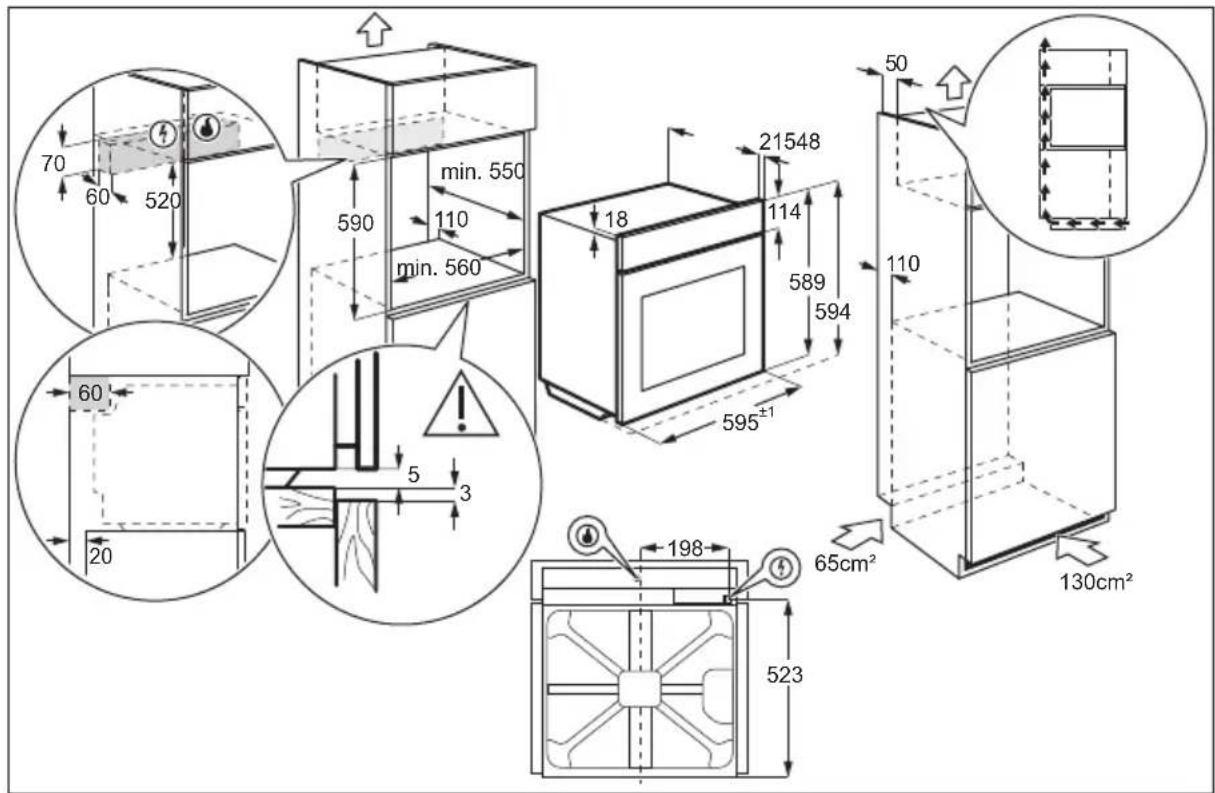 AEG BGB211011M - Encastrement - 2