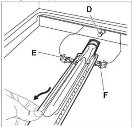 AEG BGB211011M - Oven injector replacement - 3
