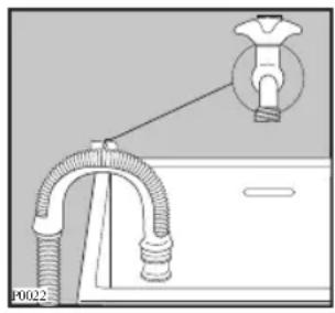 AEG DO1407SI - Vidange de l'eau - 1