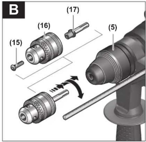 BOSCH GBH 3-28 DRE - 2