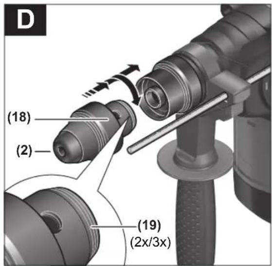 BOSCH GBH 3-28 DRE - 3