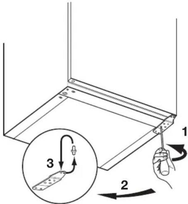 Novamatic KS 228.4-IB - Wechsel des Türanschlags - 4