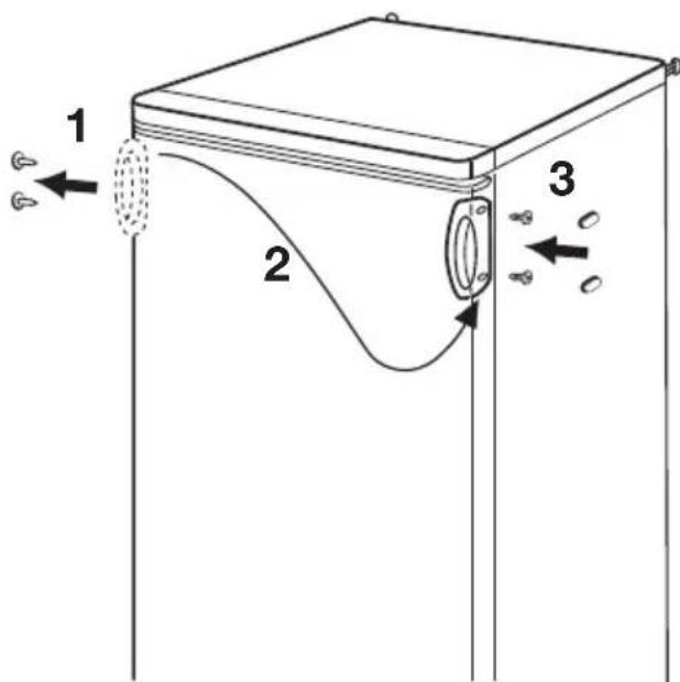 Novamatic KS 228.4-IB - Door reversibility - 10