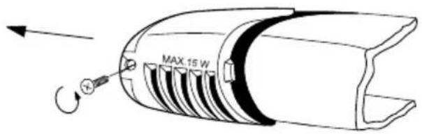 Novamatic KS 228.4-IB - Sostituzione della lampada - 1