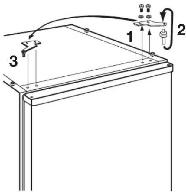 Novamatic KS 228.4-IB - Wechsel des Türanschlags - 7