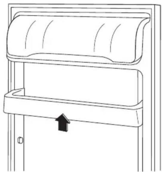 Novamatic KS 228.4-IB - Emplacement des balconnets de la porte - 1