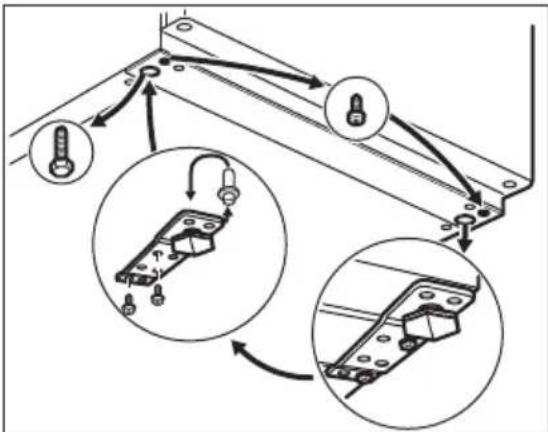 Novamatic KS 162.1 - Réversibilité de la porte - 5
