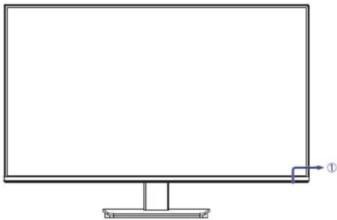 IIYAMA ProLite XB2793QSU - Commandes et connecteurs : - 1