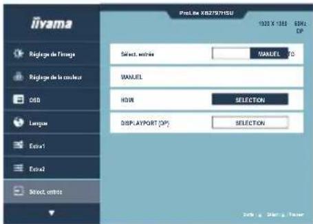 IIYAMA ProLite XB2793QSU - Raccourci - 12