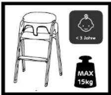 BabyGO Levels - HIGH CHAIR WARNINGS - 1