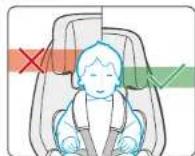BabyGO Freemove iSize - COMMENT AJUSTER LES CEINTURES, L'APPUIE-TÊTE ET LA POSITION DU SIÈGE - 1