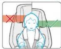 BabyGO Freemove iSize - INSTALLATIE VOOR EEN LENGTE VAN 100-150 CM MET ENKEL DE VEILIGHEIDS-GORDEL VOOR VOLWASSENEN. - 1