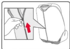 BabyGO Freemove iSize - REATTACHING THE COVER. - 1