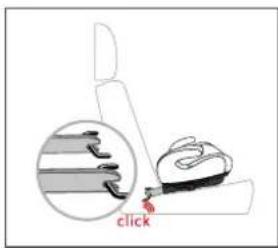 BabyGO Bursa 4 - INSTALLATION AVEC CONNECTEURS ISOFIX ET CEINTURE À 3 POINTS - 2