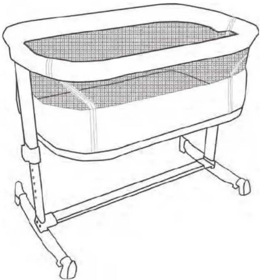 BabyGO Vivaldi - Side Crib Instruction manual - 1