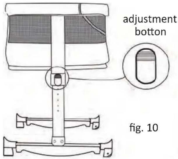 BabyGO Vivaldi - Instruction for Wheels, Leg &amp; Height adjustment - 2