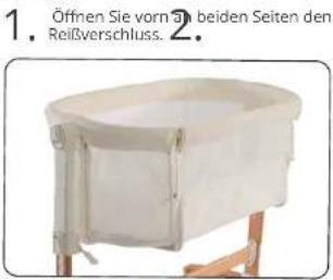 BabyGO Amila - BEISTELLBETTCHEN-MODUS - 1
