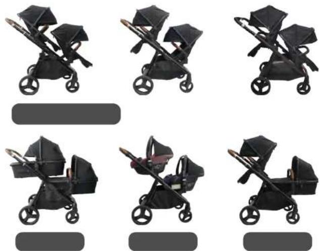 BabyGO Duo - AVAILABLE MODES - 3