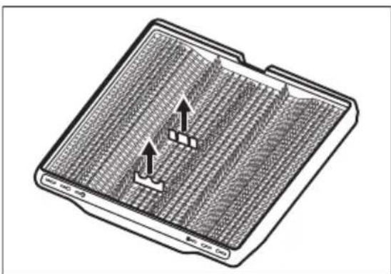 AEG NG82IB20SK - Accessoires verwijderen - 2