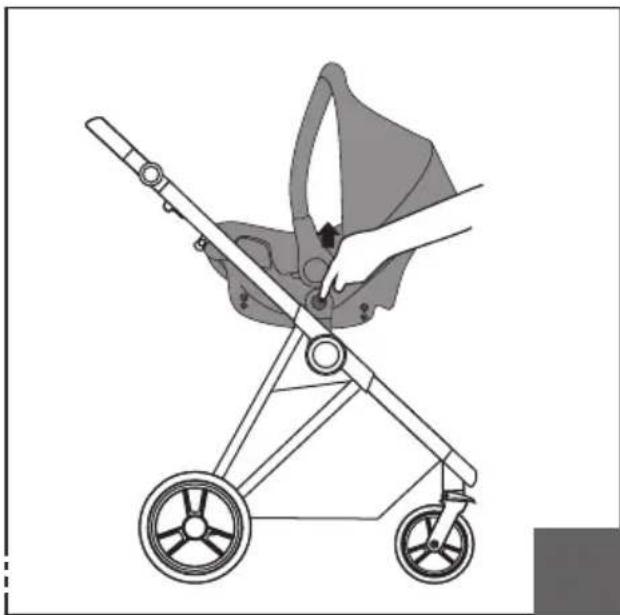BabyGO Halime Air 3in1 - Carry Cot - 2