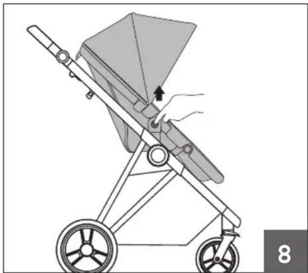 BabyGO Halime Air 3in1 - Carry Cot - 4
