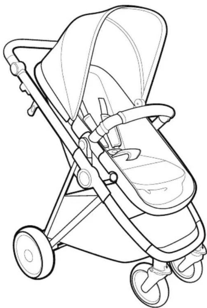 BabyGO Halime Air 3in1 - Bedienungsanleitung - 1