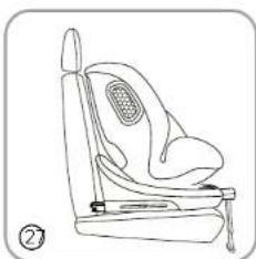 BabyGO Move360 - POSITION VERS L'AVANT + ISOFIX + HARNAIS à 5 POINTS - 1
