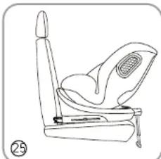 BabyGO Move360 - REARWARD FACING + ISOFIX FORWARD FACING + ISOFIX + 5 POINT BELT - 1