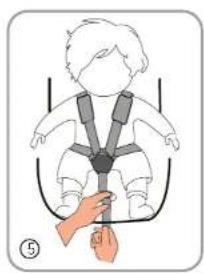 BabyGO Move360 - ADJUST THE SAFETY BELT - 1