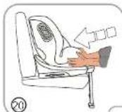 BabyGO Move360 - LA METHODE D'INSTALLATION POUR LA FIXATION ISOFIX EST LA SUIVANTE: - 3