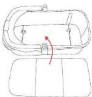 BabyGO Simplex - CARRY COT INSTALLATION FOLD CARRY COT - 4