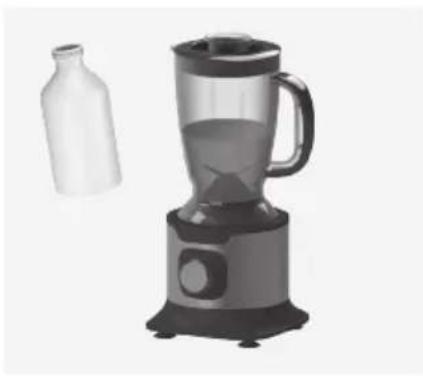 AEG EASYCOMPACT FP5200 - Cleaning the all-purpose bowl and the accessories - 3