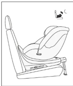 BabyGO Prime360 - KINDERSITZ NACH HINTEN GERICHTET - 1