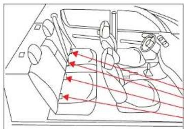 BabyGO Prime360 - Baby car seat ISOFIX attachment - 1
