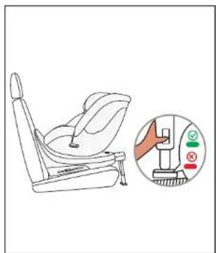BabyGO Prime360 - INSTALLING THE CHILD SAFETY SEAT FORWARD FACING POSITION - 2