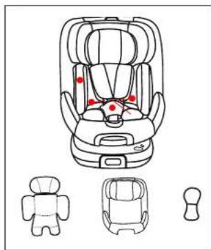 BabyGO Prime360 - RETRAIT ET POSE DE LA HOUSSE EN TISSU - 1