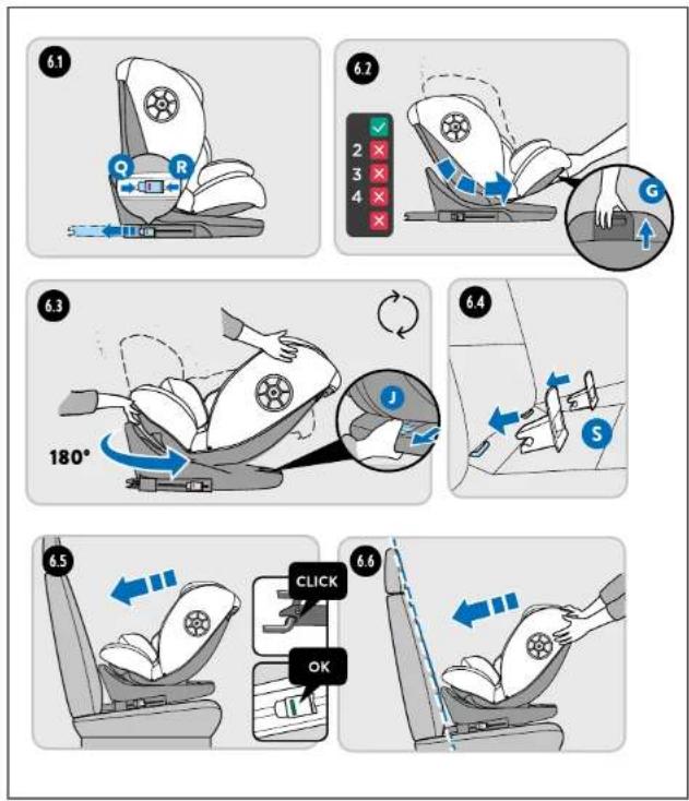 BabyGO Nova2 - INSTALLATION DU SYSTÈME D'ANCRAGE ISOFIX - 1