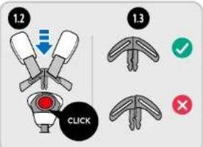 BabyGO Nova2 - UTILISATION DE LA BOUCLE RÉGLAGE DE LA CEINTURE DE SÉCURITÉ - 2