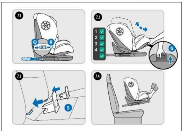 BabyGO Nova2 - INSTALACE SYSTÉMU KOTVENÍ ISOFIX - 1